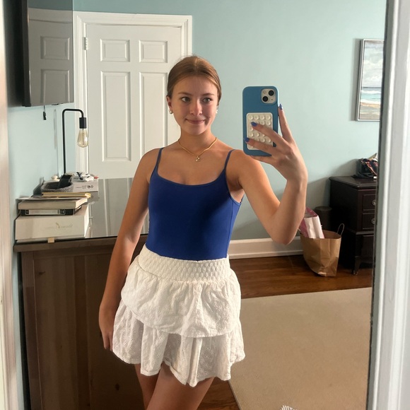 White Ruffle skirt - Picture 5 of 5